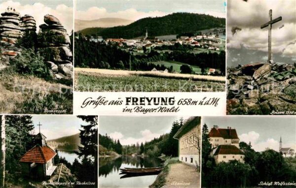 Freyung Dreisessel Panorama Lusen Rachelkapelle