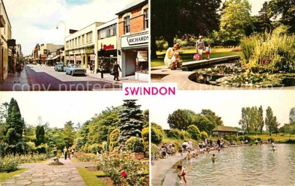 Swindon Strassenpartie Park Schwimmbad