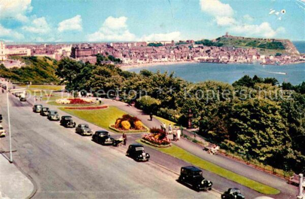 Scarborough UK Esplanade looking North