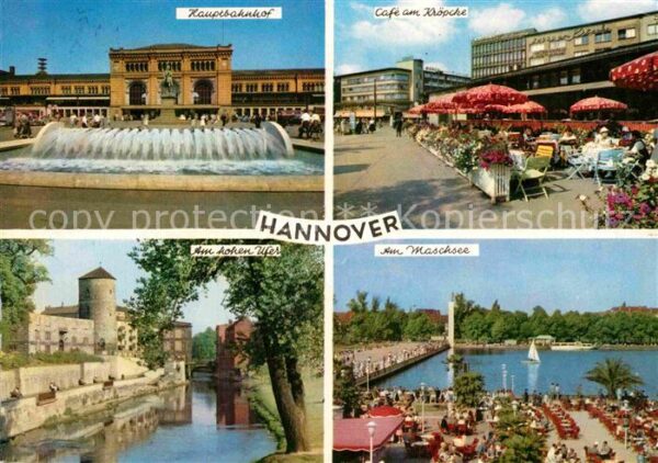 Hannover Hauptbahnhof Cafe am Kröpcke Am hohen U