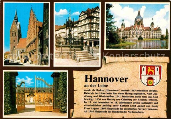 Hannover Kirche Brunnen Schloss Eingang