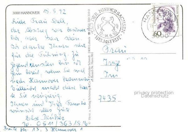 Hannover Kirche Brunnen Schloss Eingang – Bild 2