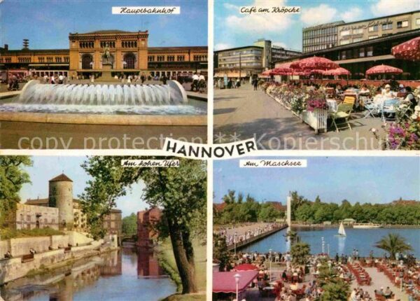 Hannover Hauptbahnhof Cafe am Kröpcke Am hohen U