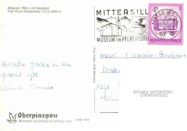 Mittersill Oberpinzgau Panorama Ortsansichten – Bild 2