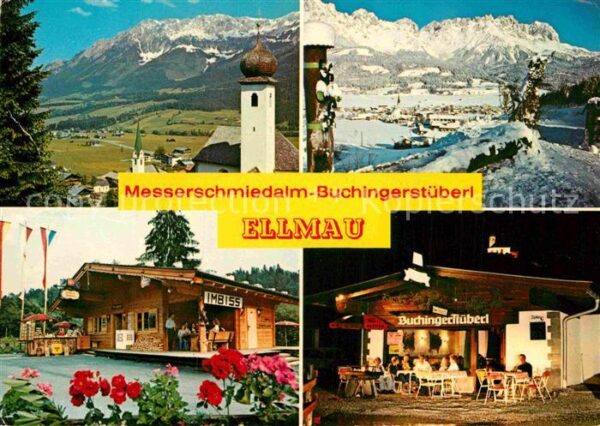 Ellmau Tirol Messerschmiedalm Buchingerstüberl Panor