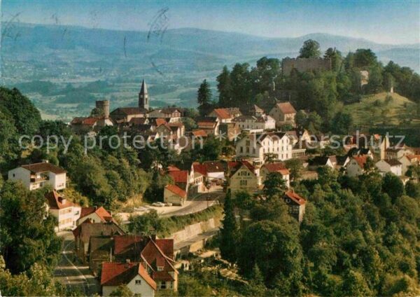 Lindenfels Odenwald Fliegeraufnahme