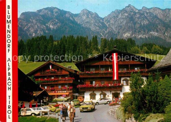 Alpbach Dorfmotiv