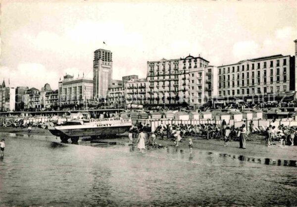 Blankenberge Digue et Bateau amphibie