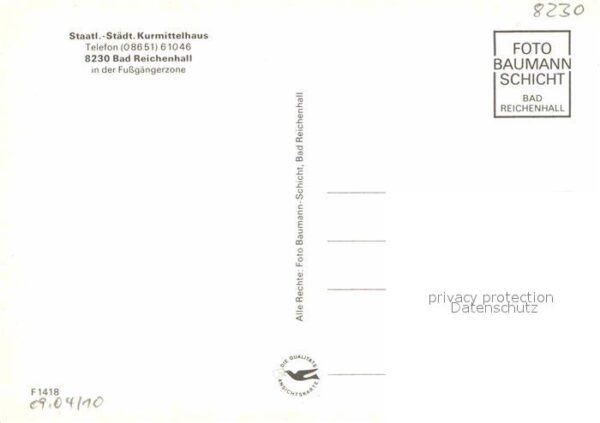 Bad Reichenhall Staatl Kurmittelhaus – Bild 2