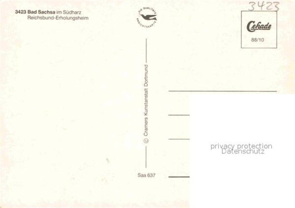 Bad Sachsa Harz Reichsbund Erholungsheim – Bild 2