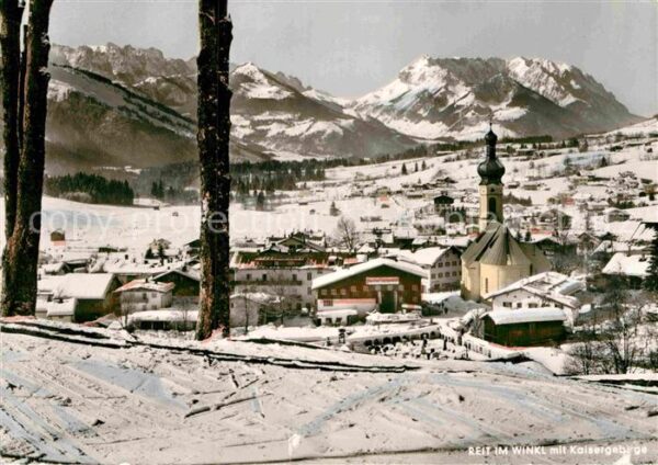 Reit Winkl mit Kaisergebirge