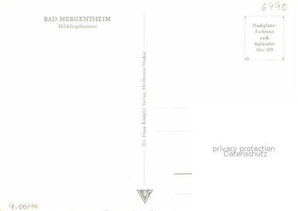 Bad Mergentheim Milchlingsbrunnen – Bild 2