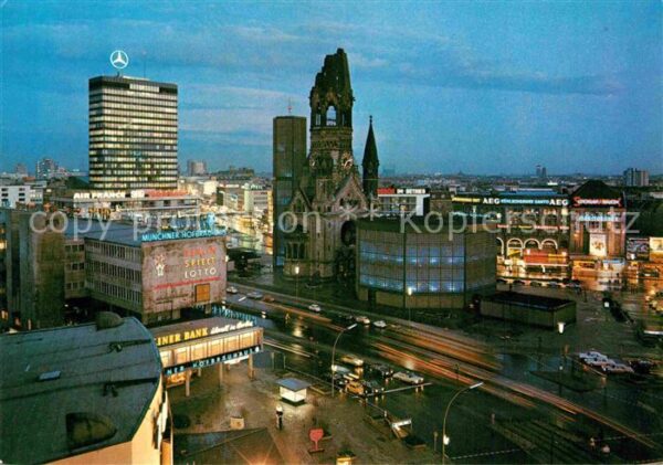 Berlin Gedächtniskirche mit Europa Center