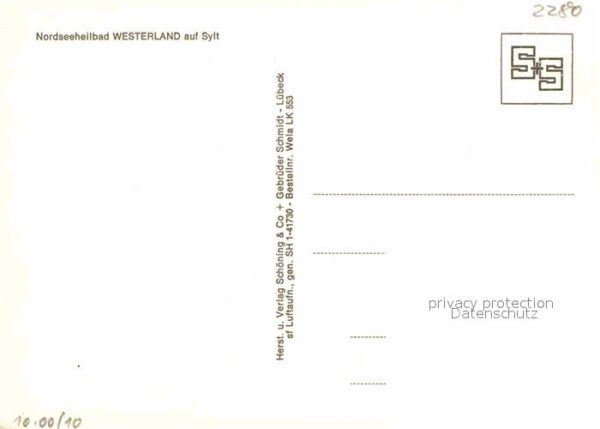Westerland Sylt Fliegeraufnahme – Bild 2