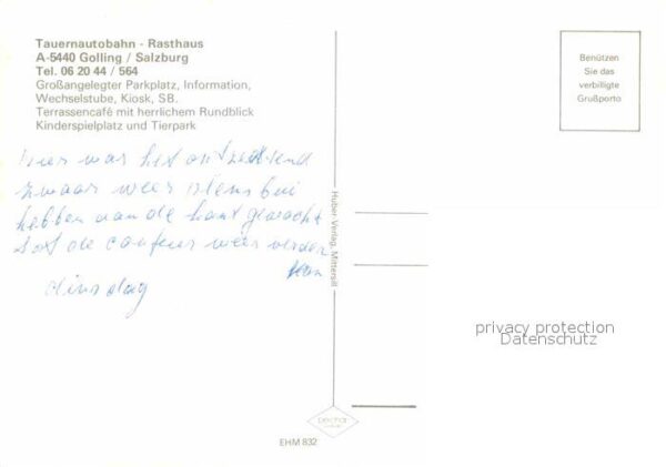Golling Salzach Tauernautobahn Rasthaus – Bild 2