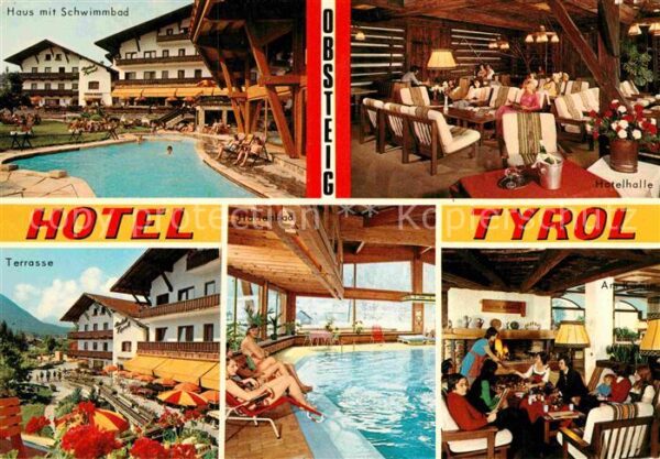 Obsteig Tirol Hotel Tyrol Schwimmbad Gasträume