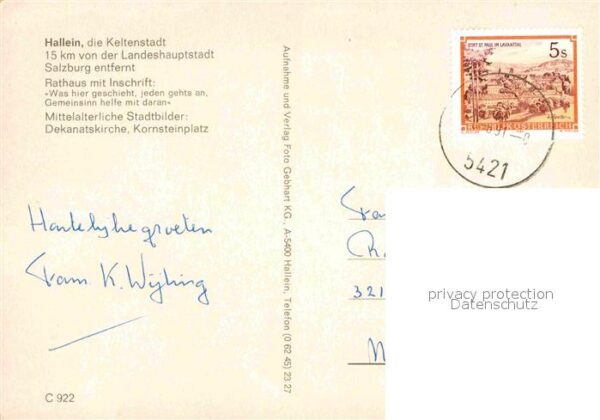 Hallein Rathaus Dekanatskirche Kornsteinplatz – Bild 2
