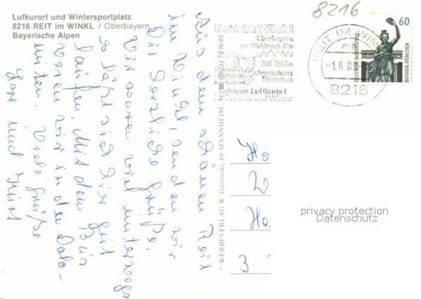 Reit Winkl Ortsmotiv mit Kirche – Bild 2