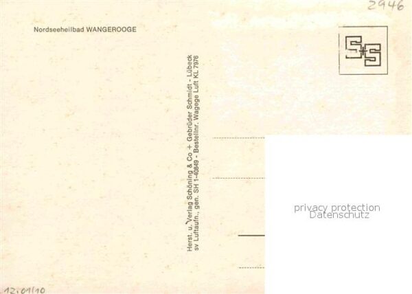 Wangerooge Nordseebad Fliegeraufnahme – Bild 2