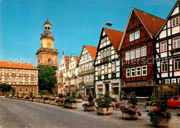 Rinteln Neues Rathaus Marktkirche St Nikolai Ra