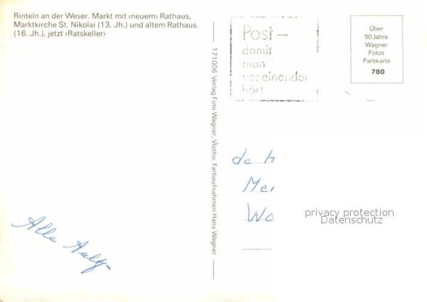 Rinteln Neues Rathaus Marktkirche St Nikolai Ra – Bild 2