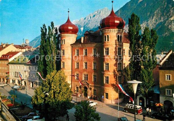 Lienz Tirol Hauptplatz mit Lieburg