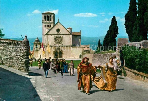 Assisi Umbria Manifestazione folcloristica del Calend