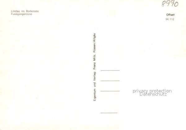 Lindau Bodensee Fussgängerzone – Bild 2
