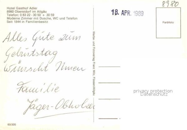 Oberstdorf Hotel Gasthof Adler – Bild 2