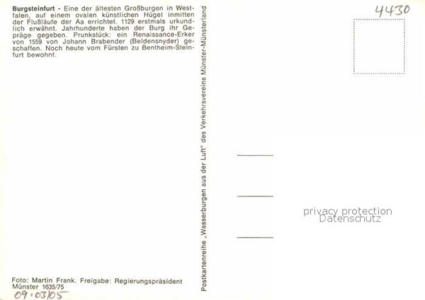 Burgsteinfurt Fliegeraufnahme – Bild 2