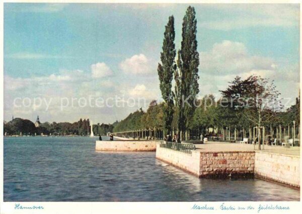 Hannover Maschsee Bastei an der Geibelstrasse