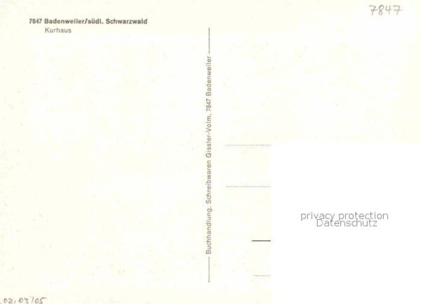 Badenweiler Kurhaus Burgruine – Bild 2