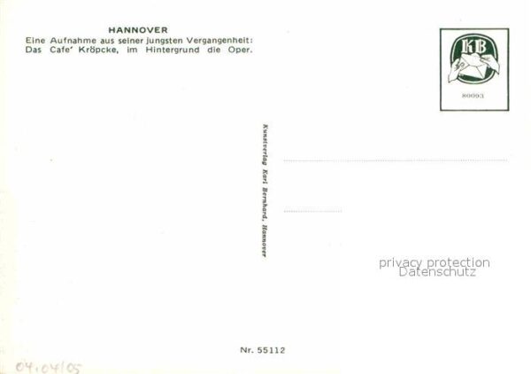 Hannover Cafe Kröpcke mit Oper – Bild 2