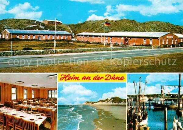 Hoernum Sylt Heim an der Düne Hafenpartie