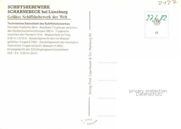 Scharnebeck Lueneburg Schiffshebewerk – Bild 2
