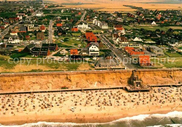 Wenningstedt Sylt Fliegeraufnahme