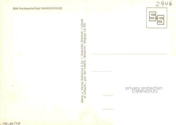 Wangerooge Nordseebad Fliegeraufnahme – Bild 2