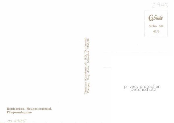 Neuharlingersiel Fliegeraufnahme – Bild 2