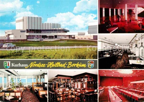 Borkum Kurhaus Nordsee Heilbad Gasträume Bar