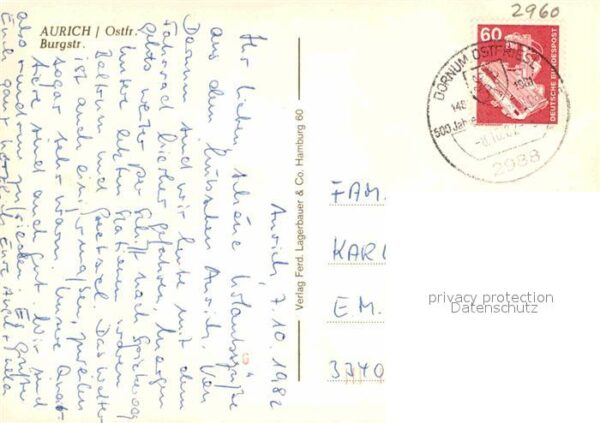 Aurich Ostfriesland Burgstrasse – Bild 2