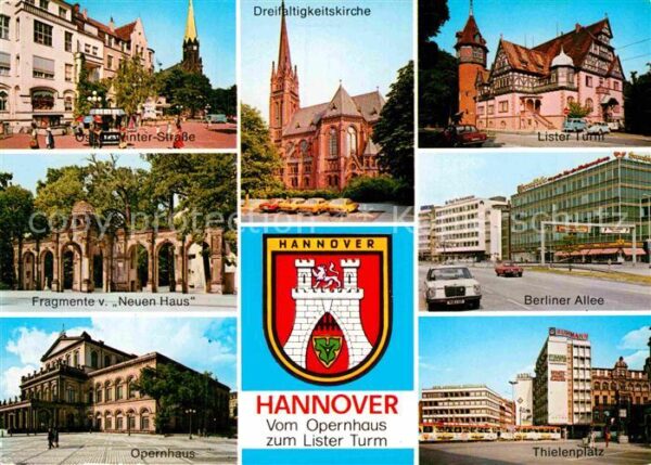 Hannover Winter Strasse Dreifaltigkeitskirche Li
