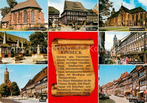 Einbeck Niedersachsen Serturner Kapelle Am Markt Münsterkirch