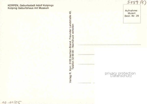 Kerpen Rheinland Kolping Geburtshaus mit Museum – Bild 2