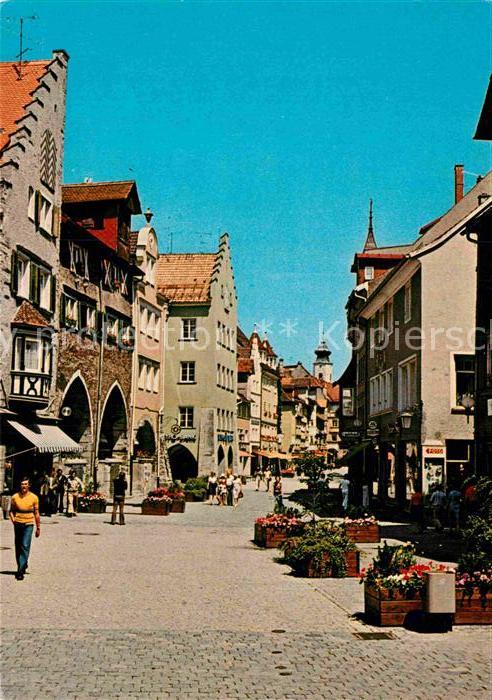 Lindau Bodensee Hauptstrasse Fussgängerzone