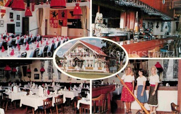 St Joseph Missouri Swiss Chalet Speisesaal Bar