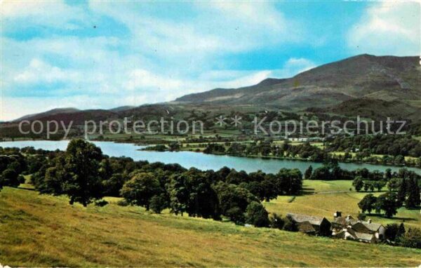 Coniston Water and Old Man of Coniston