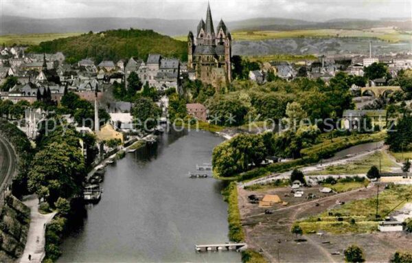 Limburg Lahn Blick von der Autobahnbrücke