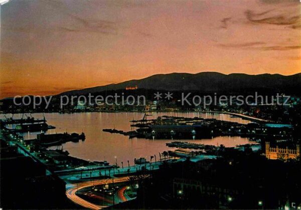 Palma de Mallorca La bahia de noche