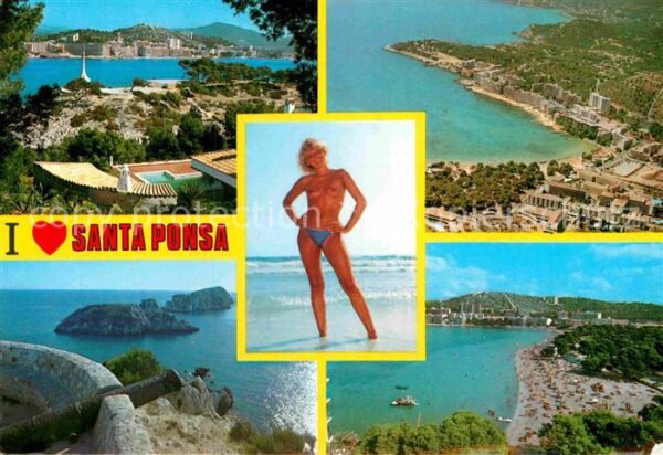 Santa Ponsa Mallorca Islas Baleares Teilansichten