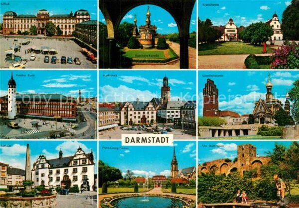 Darmstadt Schloss Russische Kapelle Weisser Turm